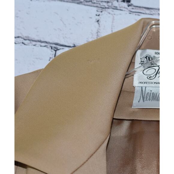 Fleurette Neiman Marcus Custom Tailored Double Breasted Long Wool Coat - Picture 9 of 10